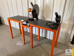 Work Table with Chicago 6-inch Cut Off Saw