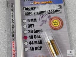 New Safety Bullet .40 SW Caliber Size