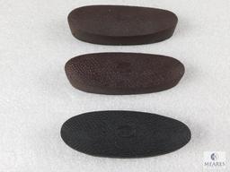 Lot of 3 Rifle or Shotgun Rubber Recoil Pads