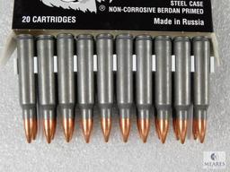 40 Rounds Wolf .223 Remington 55 Grain FMJ