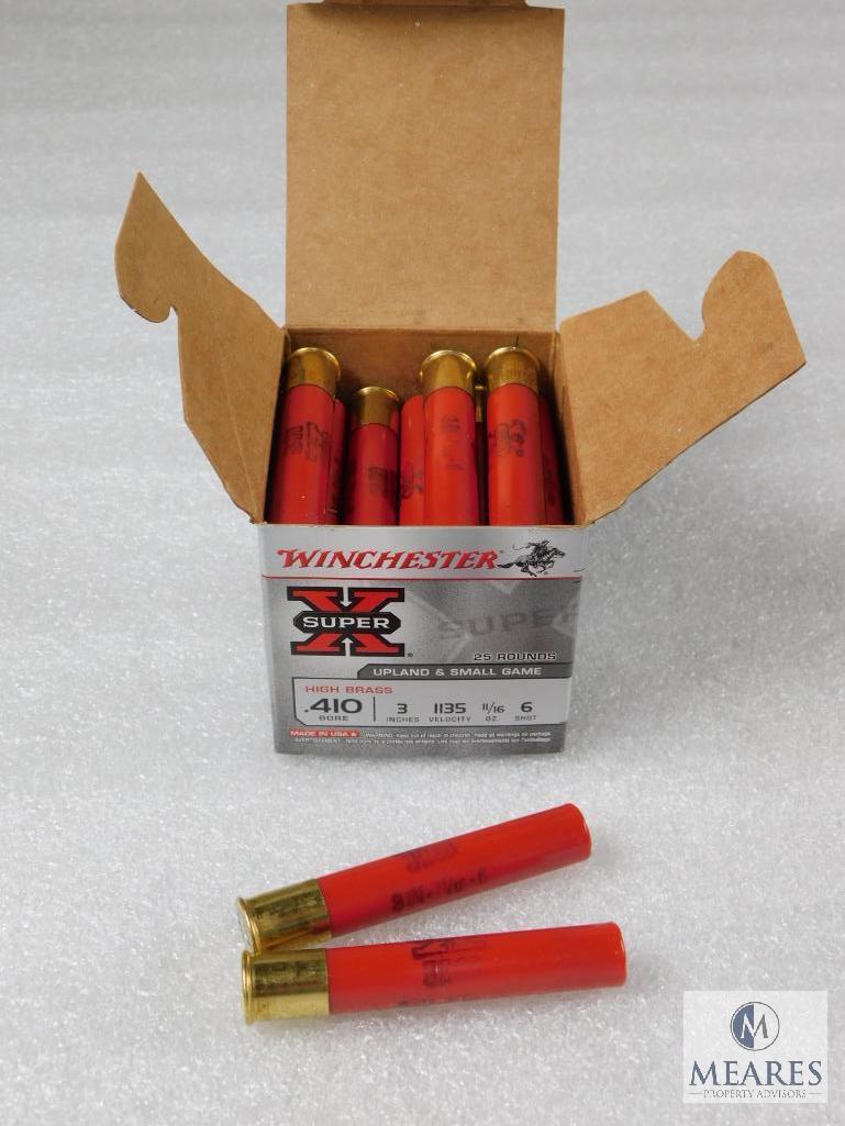 25 Rounds Winchester .410 Bore 1135 Velocity 6-Shot