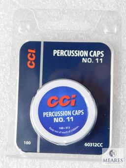 CCI 100-count Percussion Caps No. 11 - 60312CC