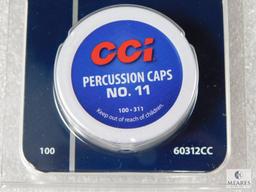 CCI 100-count Percussion Caps No. 11 - 60312CC