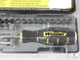 New Wheeler Gunsmith Driver and Bit Set In Hard Case