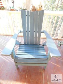 Adirondack Chair - Teal - NO SHIPPING