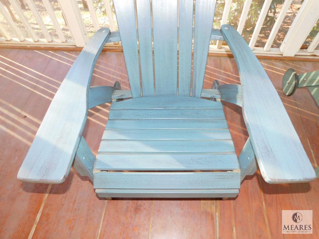 Adirondack Chair - Teal - NO SHIPPING