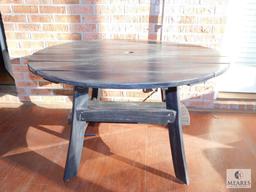 Slatted Wood Table - NO SHIPPING