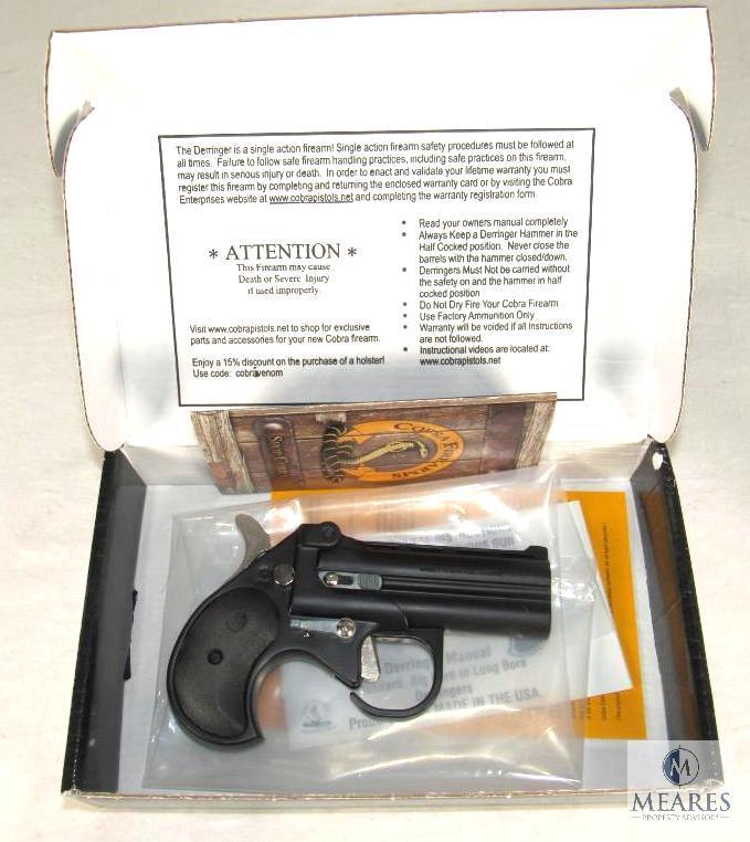 Cobra Firearms CLB38BB .38 SPL Two Shot Derringer Pistol