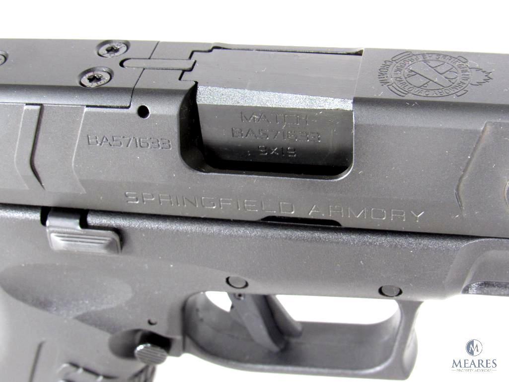 New Springfield XDm Elite Compact 9mm Luger Semi-Auto Pistol with Hex Dragonfly Sight