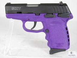 New SCCY CPX-1 9mm Luger Semi-Auto Pistol in Crimson
