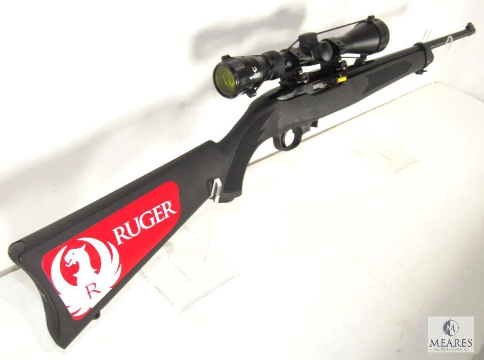 New Ruger 10/22 Carbine .22LR Semi-Auto Rifle With Scope