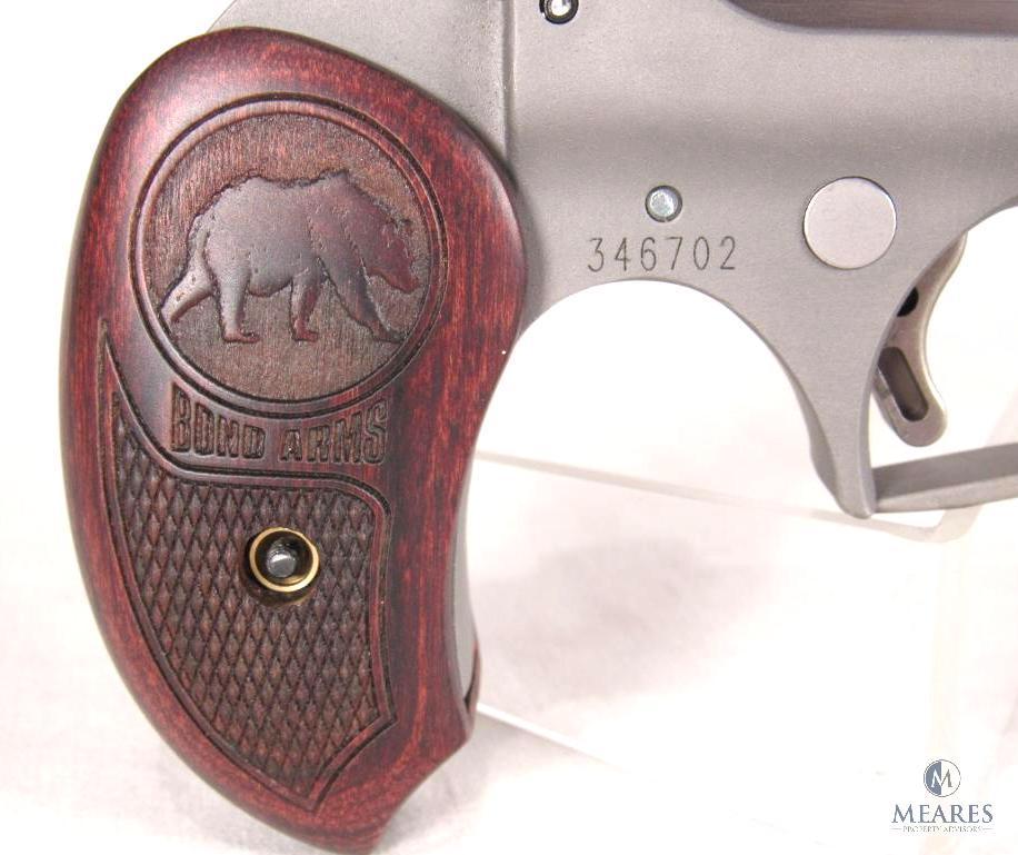 New Bond Arms Grizzly Bear .45 LC / .410 Gauge Two Shot Derringer Pistol