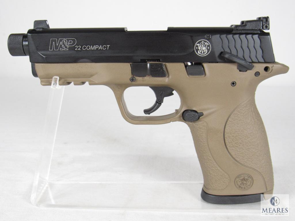 New Smith & Wesson M&P 22 Compact .22LR Super Ready FDE Semi-Auto Pistol