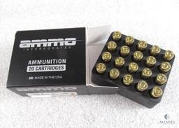 20 Rounds Ammo Inc .380 Auto Hollow Point Self Defense Ammunition 90 Grain JHP