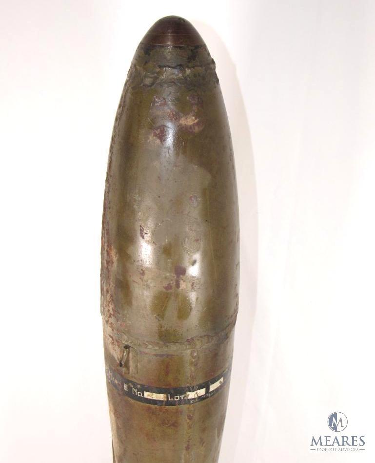 WWI H&K Mark III Aerial Bomb Inert for Display