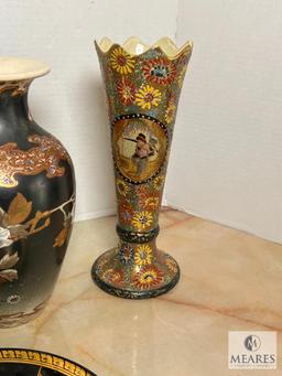 Group of Four Asian-Influenced Decorative Pieces