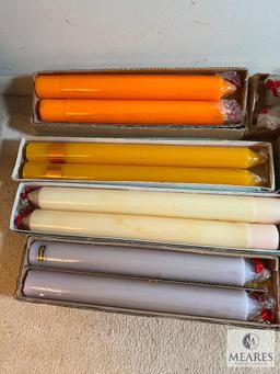 Large Lot of New Ceremonial Candles