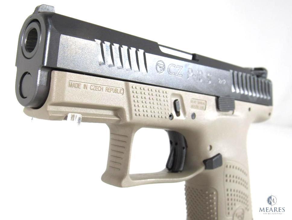 New CZ P-10 S 9mm Semi-Auto Sub-Compact Pistol in FDE