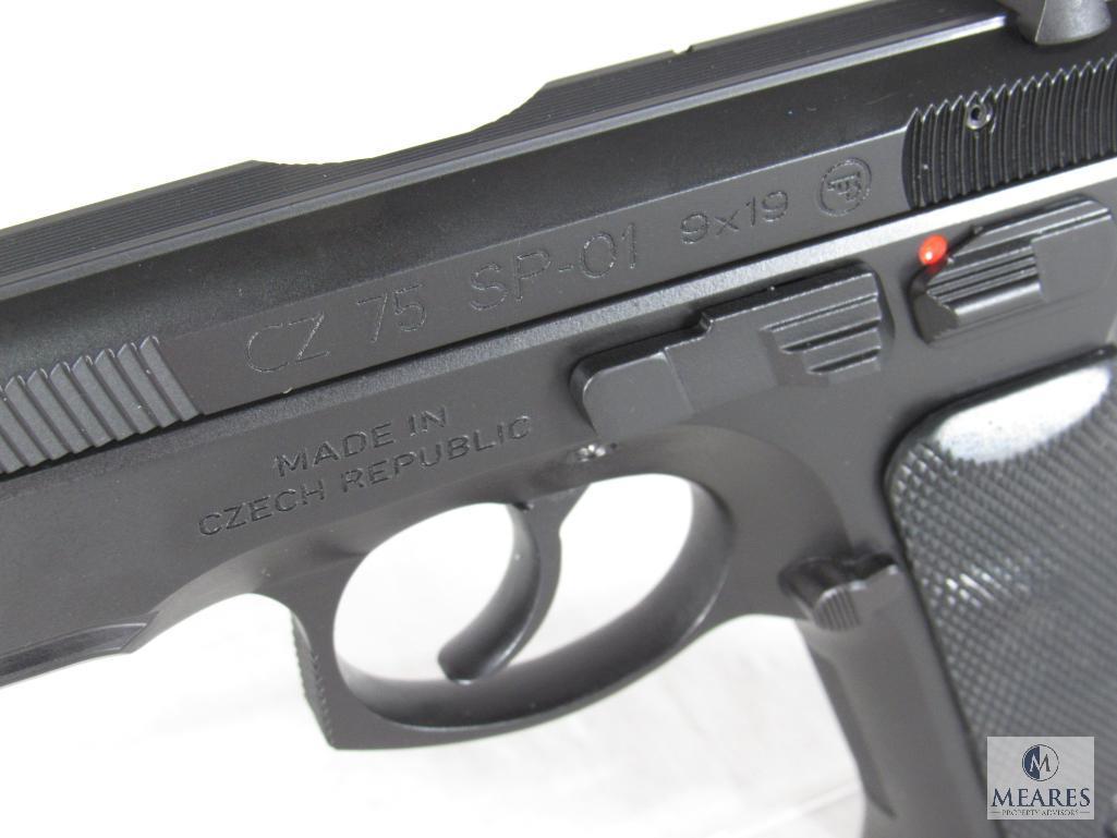 New CZ 75 SP-01 9mm Semi-Auto Pistol