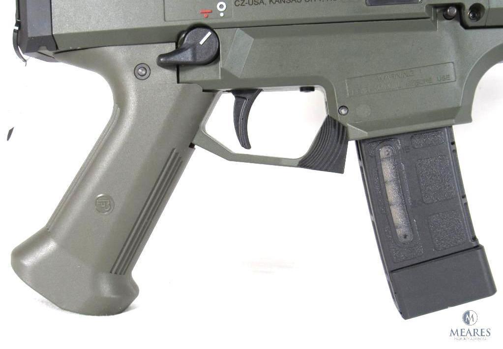 New CZ Scorpion EVO 3 S1 9mm Luger Semi-Auto Pistol in OD Green