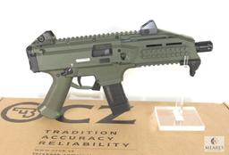 New CZ Scorpion EVO 3 S1 9mm Luger Semi-Auto Pistol in OD Green