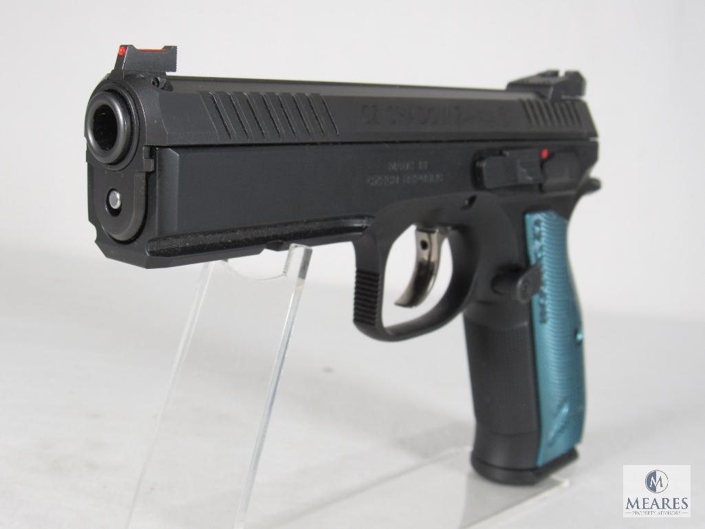 New CZ Shadow 2 Black & Blue 9mm Semi-Auto Pistol