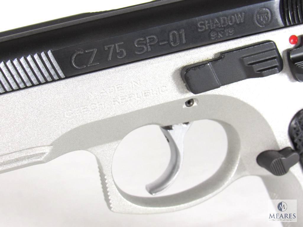 New CZ SP-01 Shadow Custom Shop 9mm Semi-Auto Pistol Duo-Tone