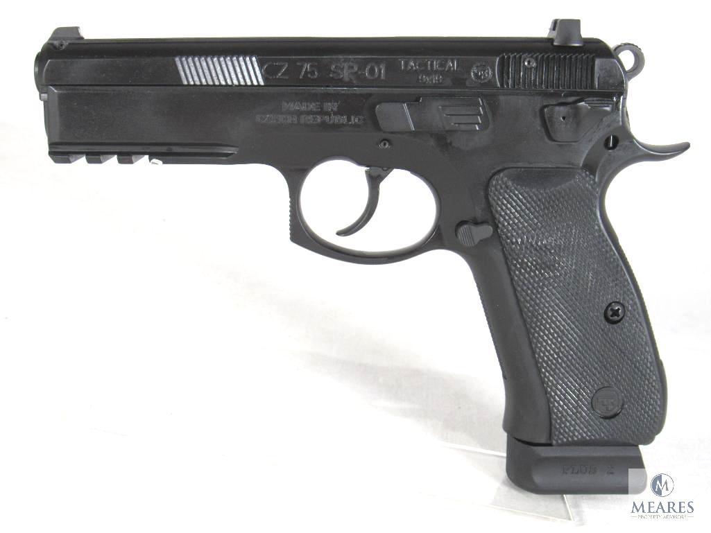 New CZ 75 SP-01 Tactical 9mm Semi-Auto Pistol