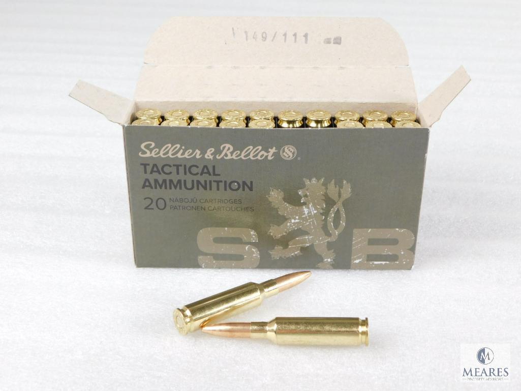 Sellier & Bellot 6.5 Creedmoor Tactical Ammo 20 Rounds
