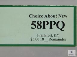 PCGS Graded 58PPQ $5 Obsolete Banknote - Frankfort Bank