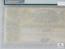 PMG Graded 58 EPQ Remainder - 1836-38 Franklin Silk Company - Ohio, Franklin