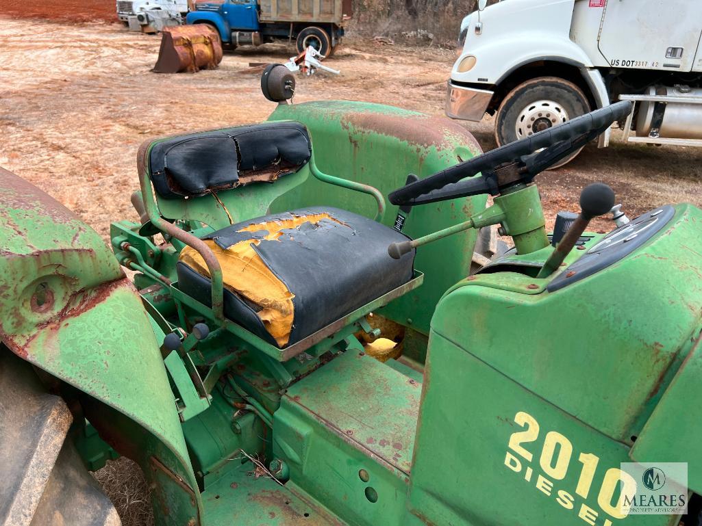 John Deere 2010 Diesel Tractor