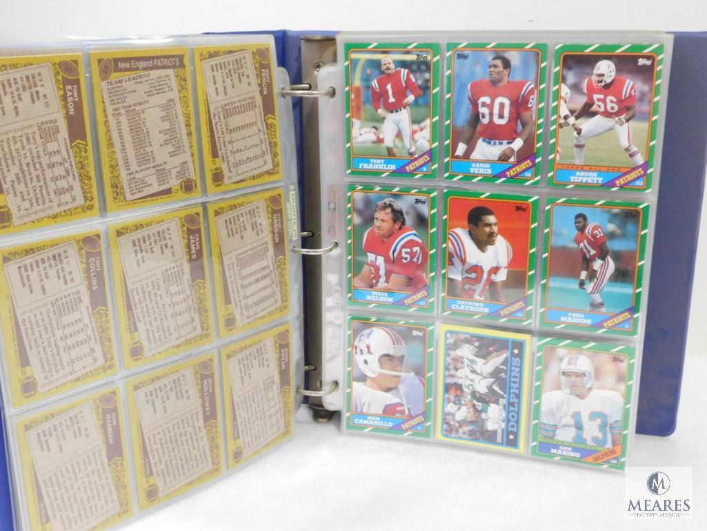 Topps Collector Football Card Album 1985