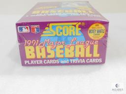 Score Series Two 1991 Major League Baseball Cards