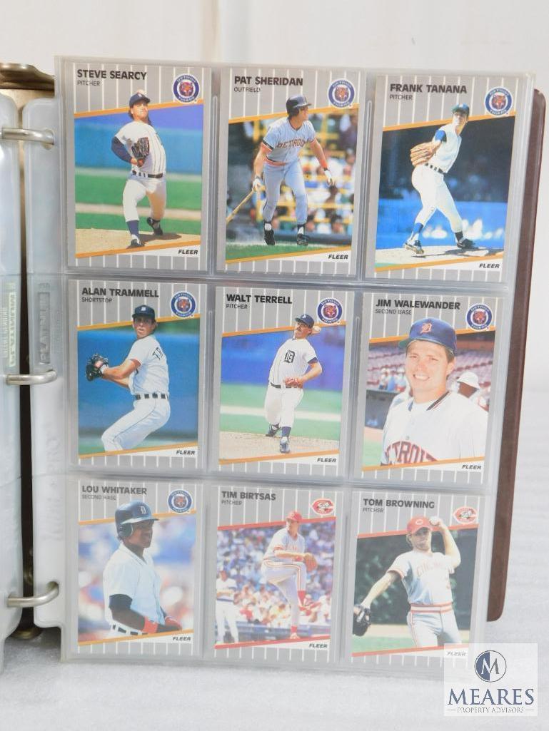 Fleer Corp. Collector Baseball Card Album 1989