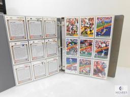 Collector Football Card Album, Mixed Cards And Teams