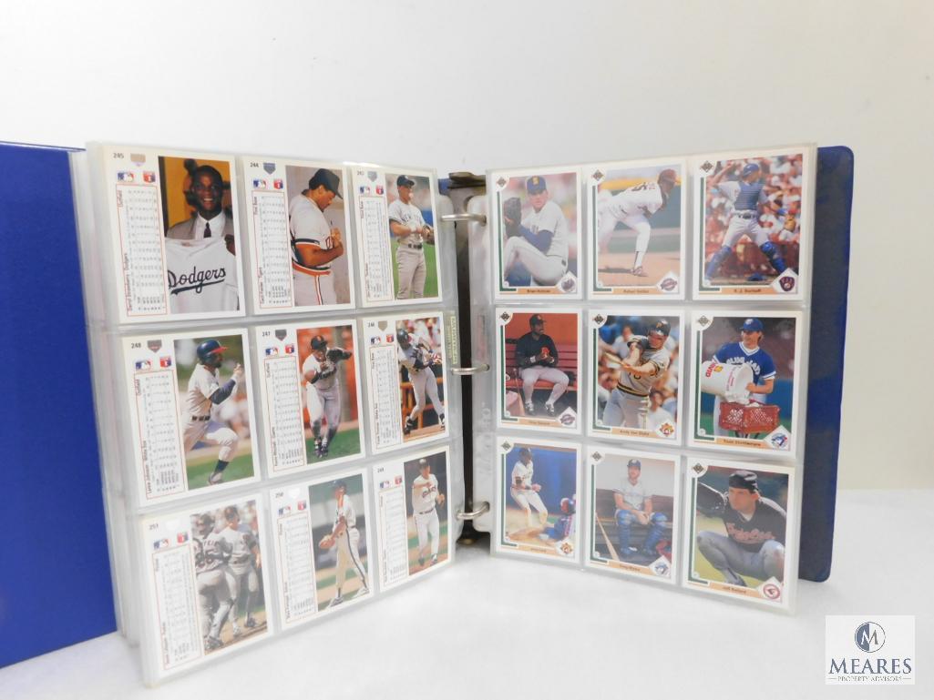 Upper Deck 1991 Collector Baseball Card Album Numbers 1-800