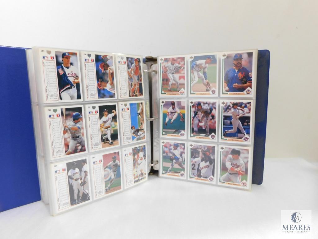 Upper Deck 1991 Collector Baseball Card Album Numbers 1-800