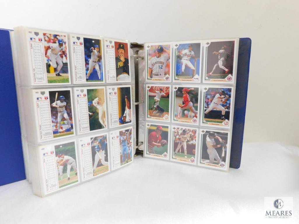 Upper Deck 1991 Collector Baseball Card Album Numbers 1-800