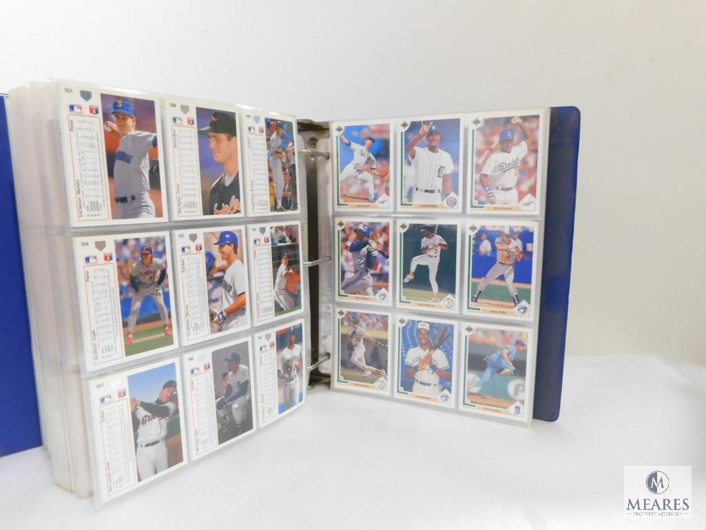 Upper Deck 1991 Collector Baseball Card Album Numbers 1-800