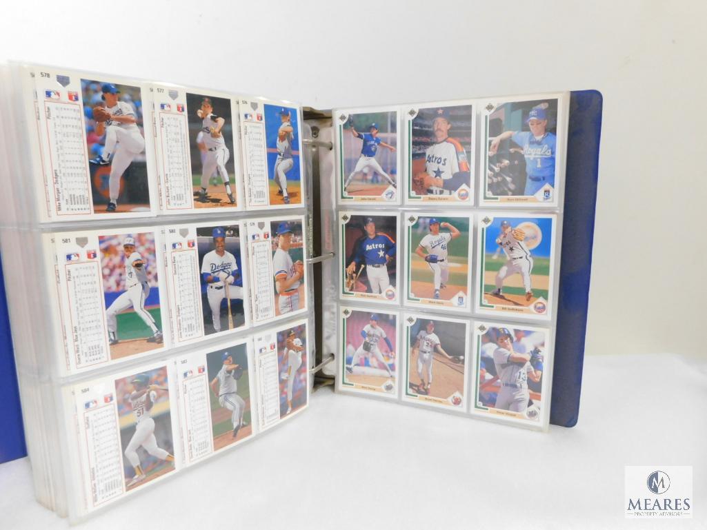 Upper Deck 1991 Collector Baseball Card Album Numbers 1-800