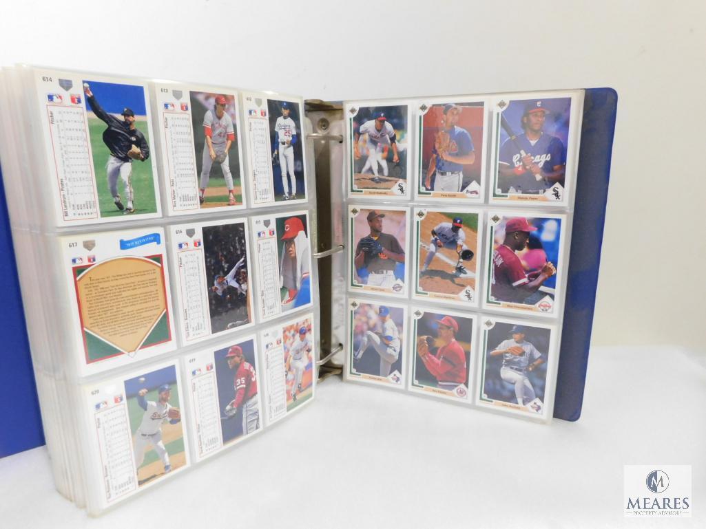 Upper Deck 1991 Collector Baseball Card Album Numbers 1-800