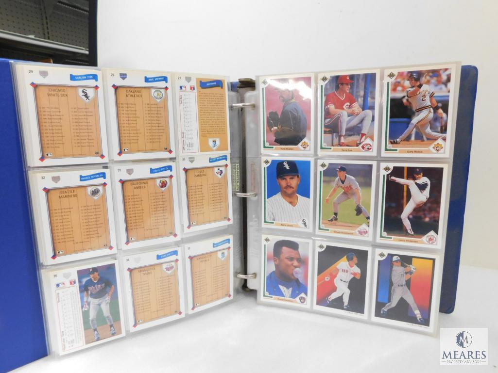 Upper Deck 1991 Collector Baseball Card Album Numbers 1-800