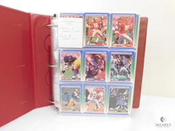 Score 1990 Series I and II Baseball Card Collection Album