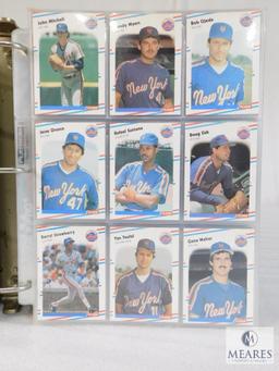 Fleer Corp. Collector Baseball Card Album 1988