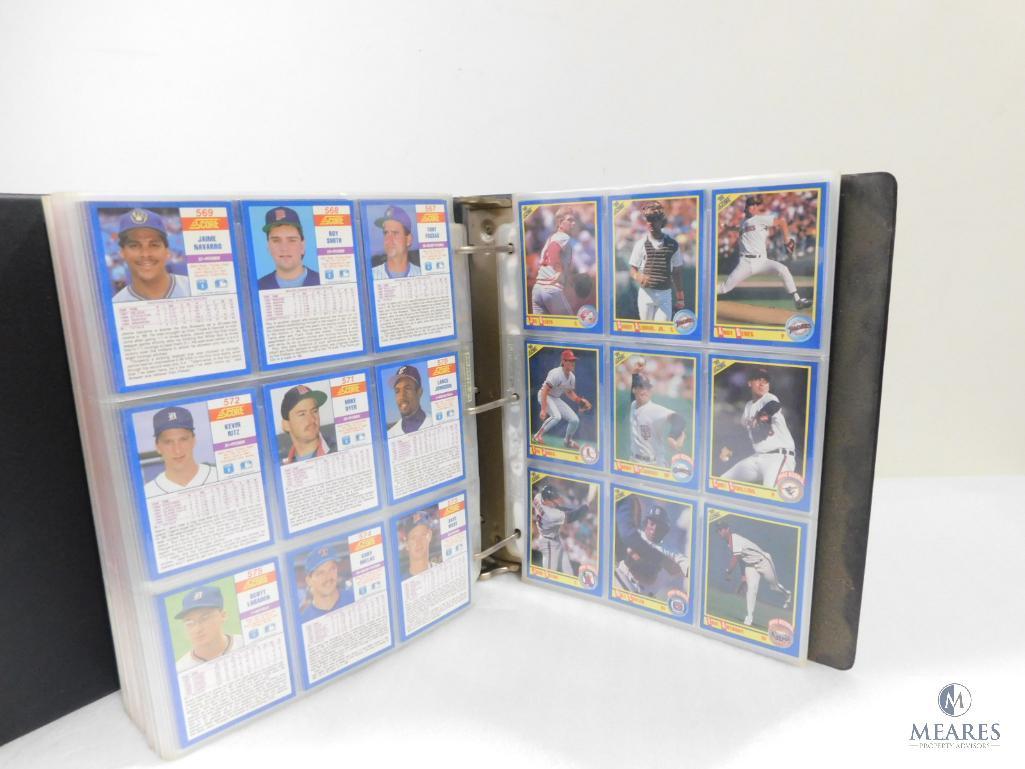 Score Collector Baseball Card Album 1990 Numbers 1-704