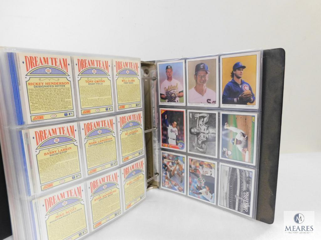 Score Collector Baseball Card Album 1990 Numbers 1-704