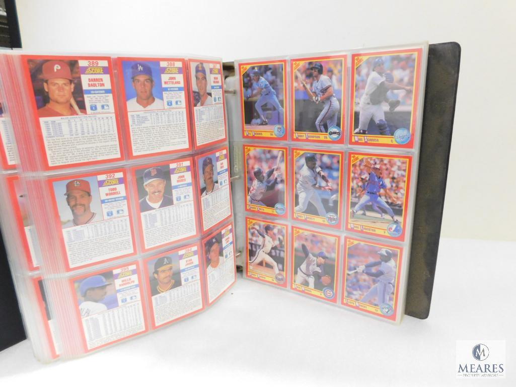 Score Collector Baseball Card Album 1990 Numbers 1-704