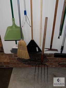Rakes, Brooms, Yard Tools