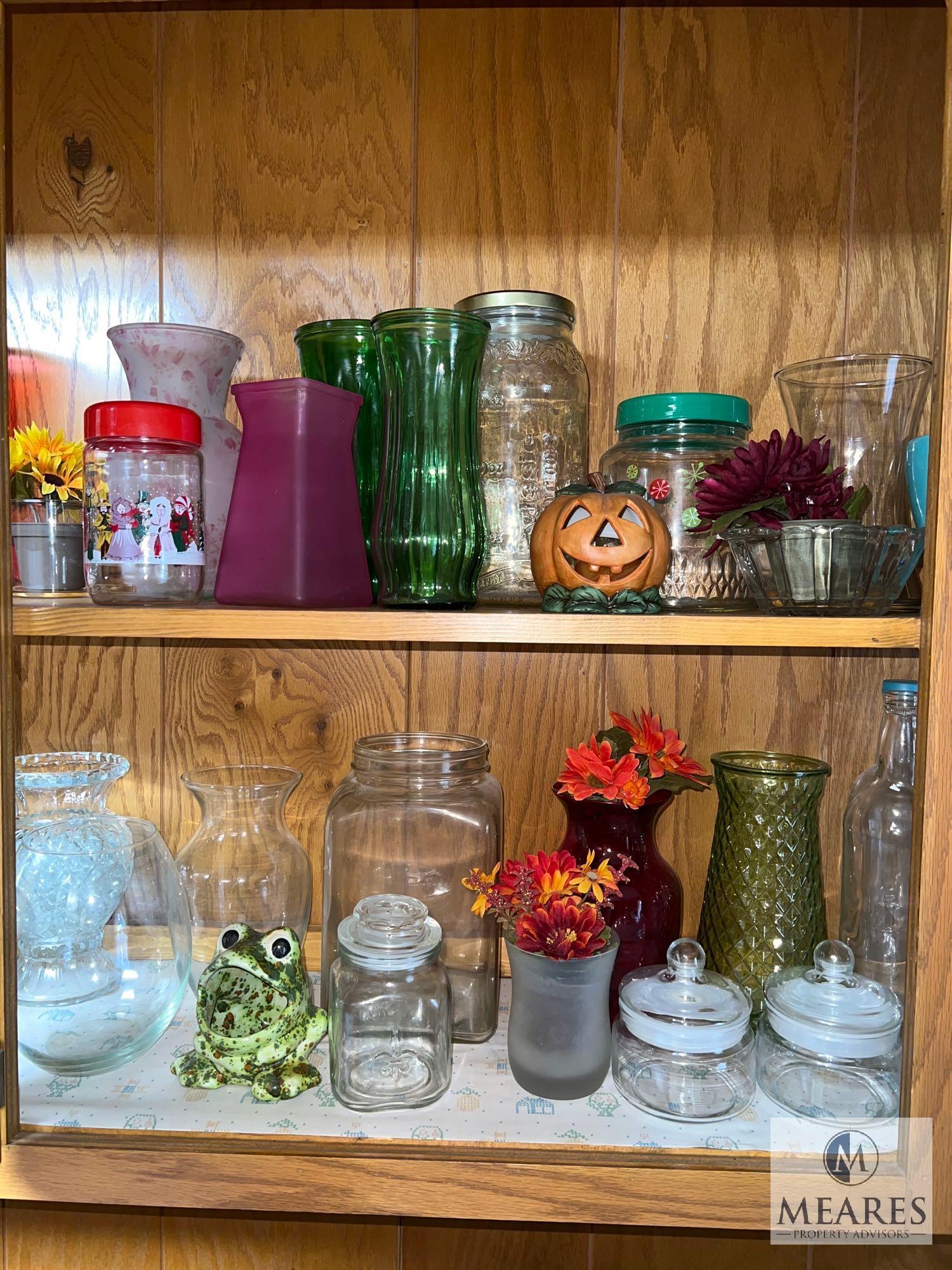 Contents of Laundry Room Cabinets - Top Left Side